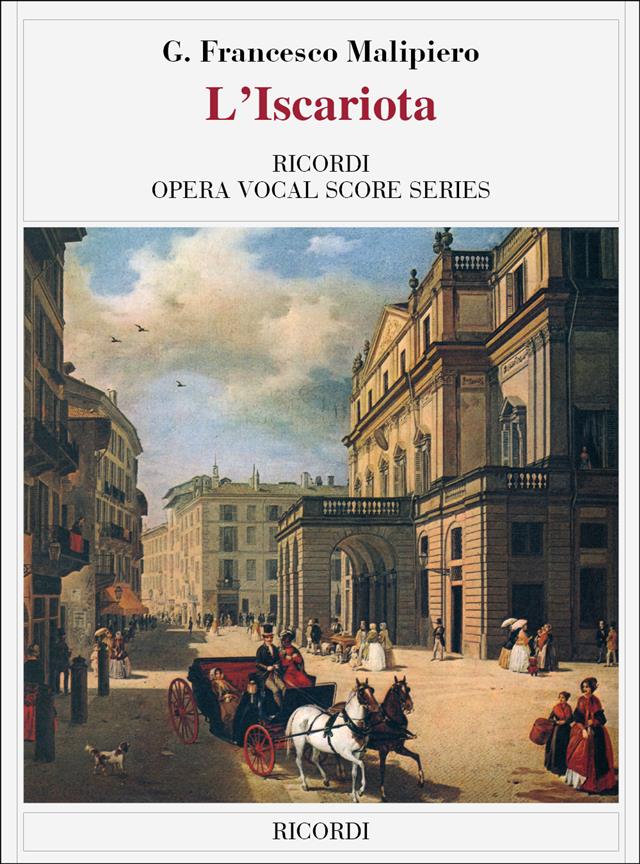 L'Iscariota - Opera Completa - árie pro zpěv a klavír